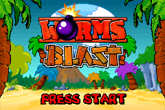 Worms Blast screenshot 3 for GameBoy Advance